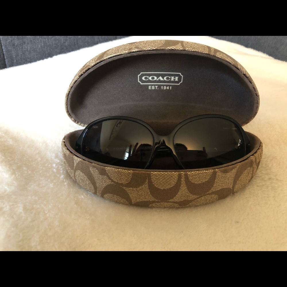 Coach Black Signature Sunglasses